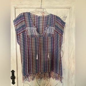 Ulla Johnson multi colored top size 8